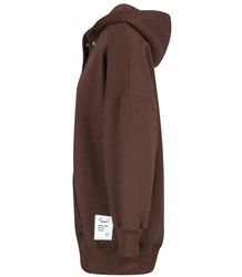 Warm, smooth oversize hooded sweatshirt JANET