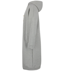 Ciepła bluza damska dresowa Oversize Sukienka Bawełniana INEZ