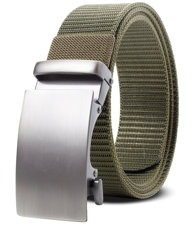 Universal men's belt 120/3.5 cm Metal clip buckle
