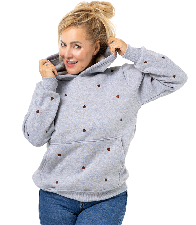Cute hoodie kangaroo hoodie VALENTINE