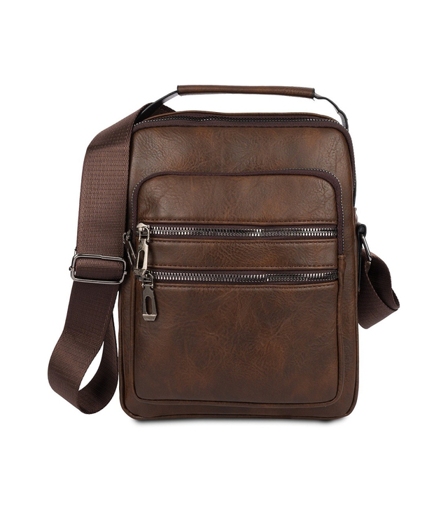 Men's SMALL rectangular padded bag elegant