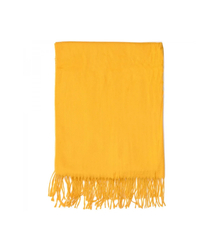 Soft large shawl with tassels uniform classic