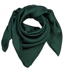 Delicate smooth scarf shawl single color elegant 70x70 cm