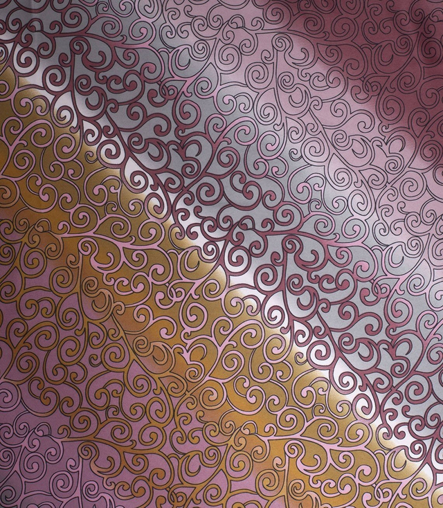 Kolorowa chusta apaszka piękna ombre wiosenna