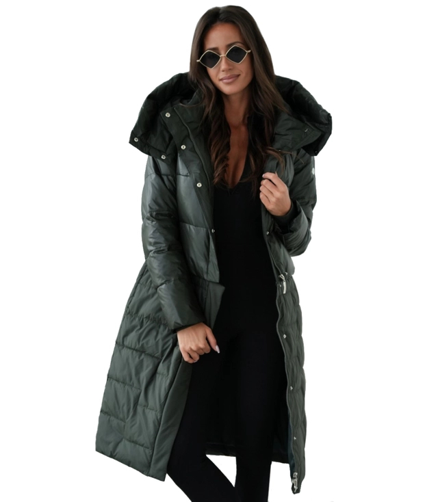 Quilted 2-in-1 Insulated coat Can be worn as a jacket