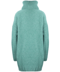 LONG SWEATER Turtleneck tunic