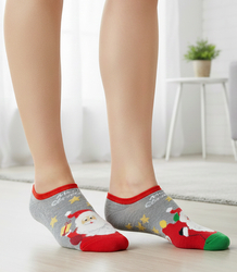 Christmas women's foot socks- Christmas theme, soft, winter socks