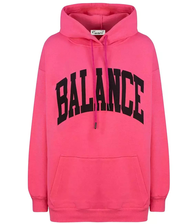 Oversize unisex BALANCE sweatshirt with large inscriptions