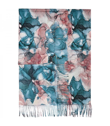 Elegant scarf with tassels