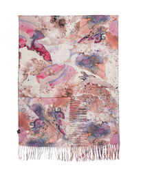 Women's scarf fashionable pattern with tassels