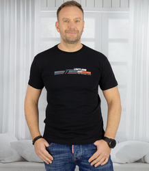 Men's short sleeve t-shirt with sports print