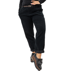 Corduroy chinos pants with belt WERA