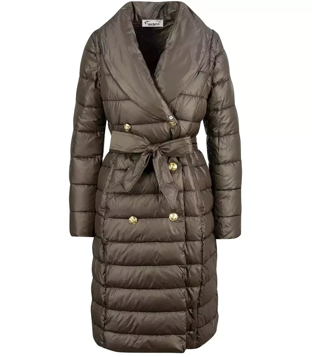 Quilted jacket coat sleeveless 4W1 FUR