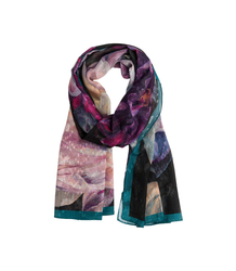 Women's patterned shawl 70x180