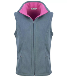 Women's short sleeveless fleece 2 colors