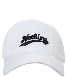 Unisex baseball cap with NOTHING embroidery