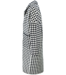 Ciepła KURTKA marynarka PŁASZCZ w Pepitkę