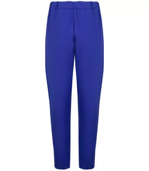 Women's fabric trousers with a BAGGY tab
