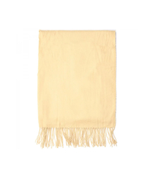 Soft large shawl with tassels uniform classic