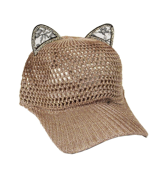 Cat ears baseball cap