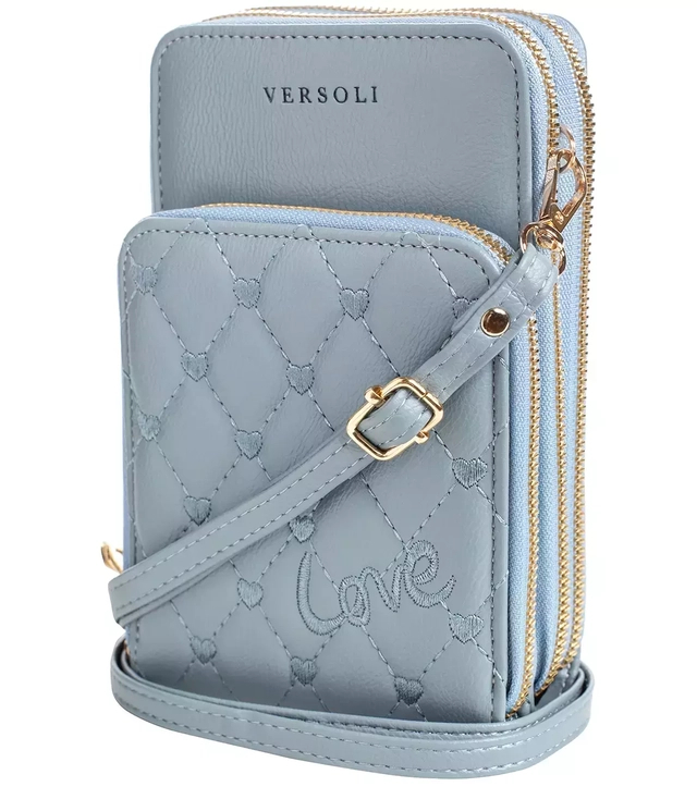 Small mini clutch purse heart wallet