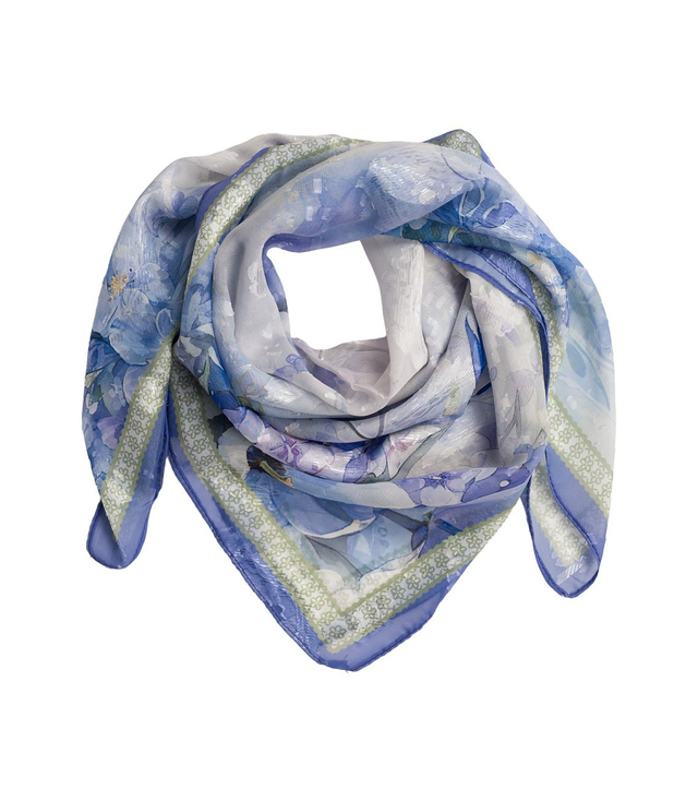 Elegant women's scarf with an insane 70x70 pattern