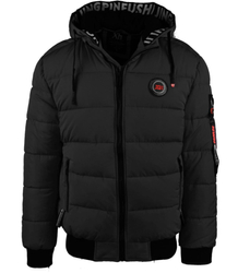 Modna męska pikowana kurtka BOMBER zima