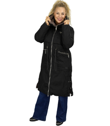 Women's long jacket double-sided coat MONIKA