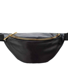 Classic waist bag soft eco leather