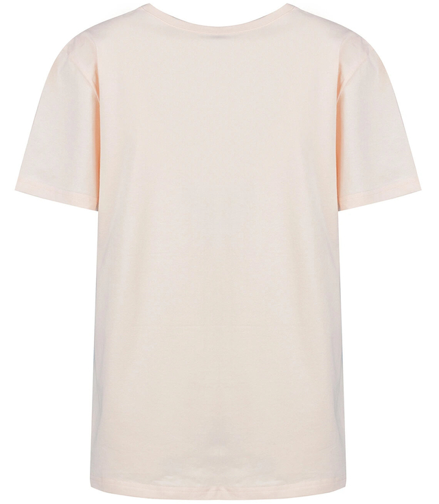 Basic V-neck T-shirt blouse ALDONA