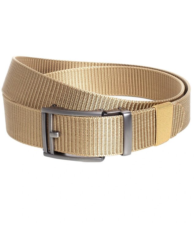 Universal men's belt 125/3.5 cm Metal clip buckle