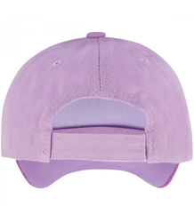 Children's baseball cap decorated with unicorn with glitter visor