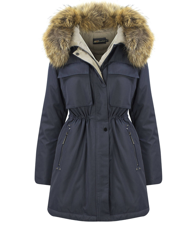 warm winter JACKET Padded FUR Coat