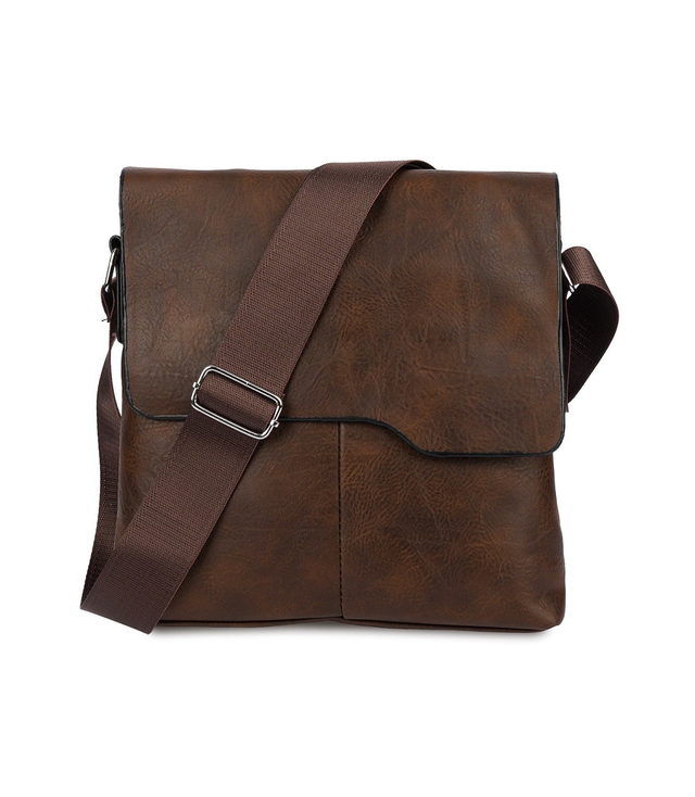 Men's SMALL rectangular padded bag elegant