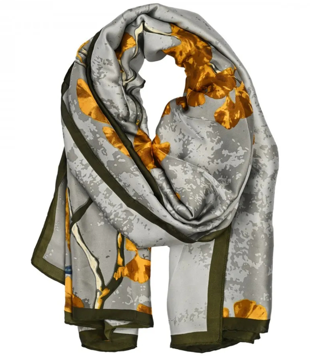 Stylish shawl scarf floral pattern Elegant 180x90 cm