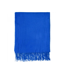 Soft large shawl with tassels uniform classic