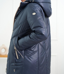 Women's Transitional Warm Jacket Elegant Hoodie Autumn Rose