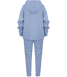 Oversize smooth cotton sports tracksuit MARGARET