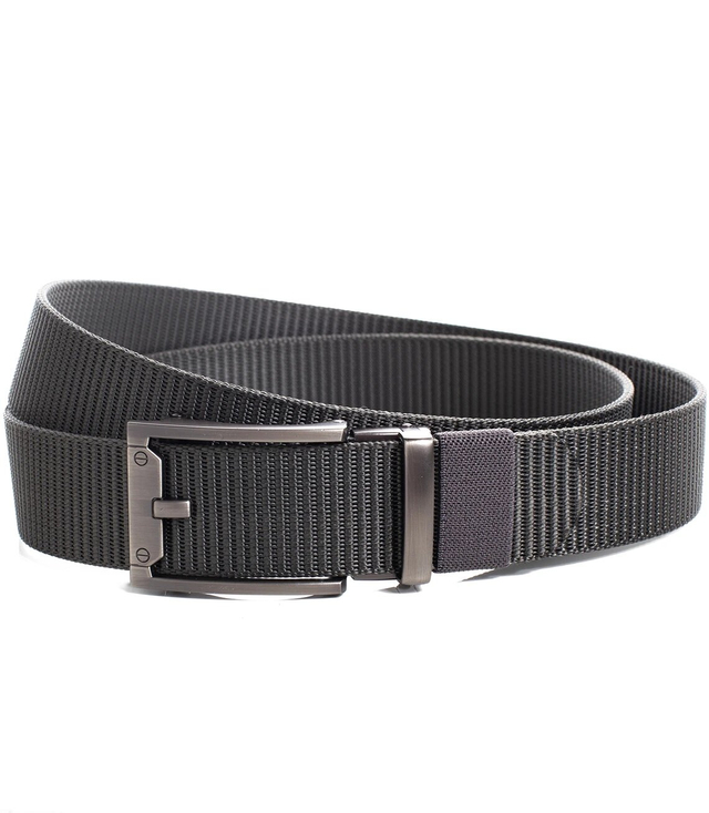 Universal men's belt 125/3.5 cm Metal clip buckle