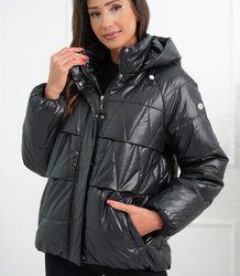 Women's insulated bomber jacket with quilting JAGNA