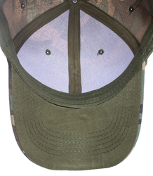 Unisex moro baseball cap with velcro closure