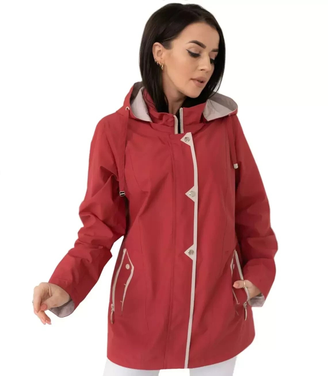 Women's transitional hooded jacket AGATA