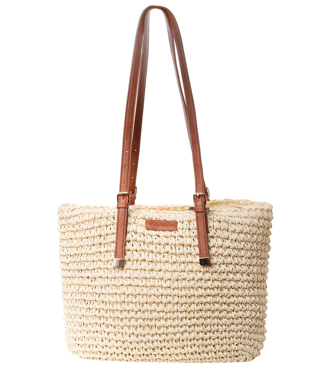 Summer bag shoulder shopper bag braided 