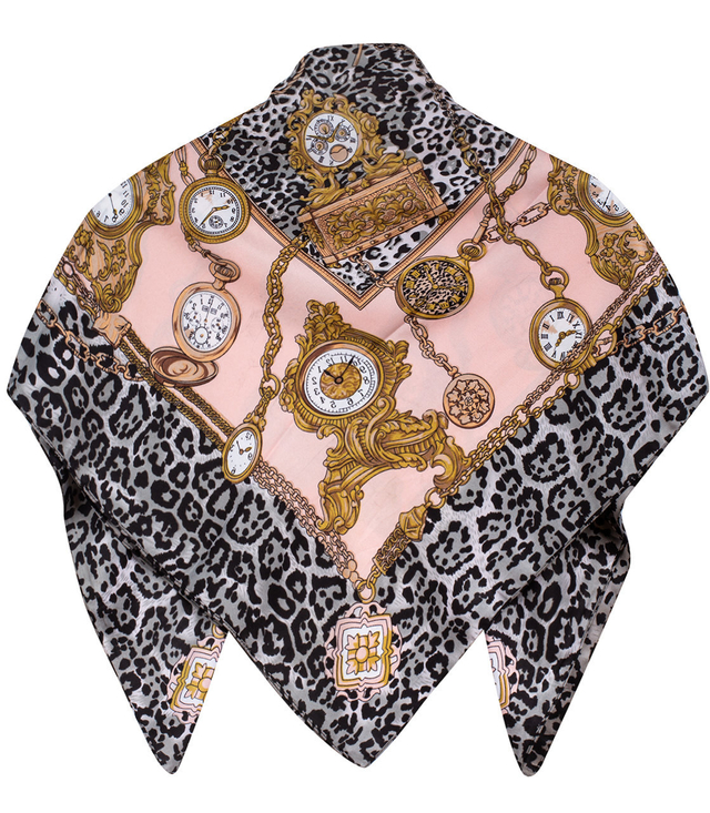 Sling delicate elegant scarf print