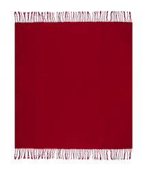One-color shaik shawl with tassels STELLA