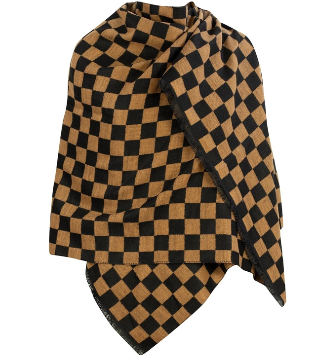 Fashionable shawl scarf plaid checkered plaid