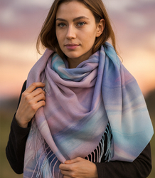 Women's scarf with elegant pattern 100x100