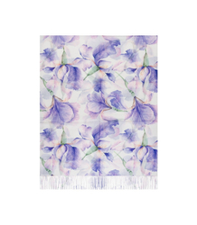 Women's floral pattern scarf 180x70