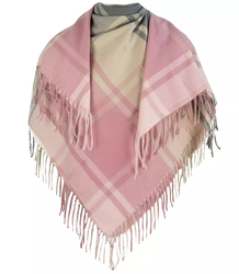 Szal szalik elegancka chusta pashmina kratka