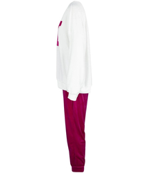 Damski komplet dresowy welurowy Ciepły Nadruk M MIA